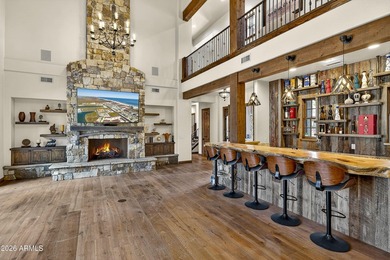 Rustic elegance perfectly situated with panoramic golf course on Forest Highlands Golf Club - The Canyon in Arizona - for sale on GolfHomes.com, golf home, golf lot