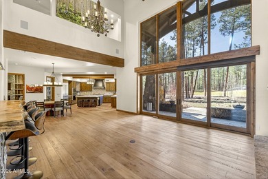 Rustic elegance perfectly situated with panoramic golf course on Forest Highlands Golf Club - The Canyon in Arizona - for sale on GolfHomes.com, golf home, golf lot