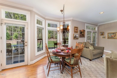 Welcome to a truly exceptional residence, nestled on over an on Governors Club in North Carolina - for sale on GolfHomes.com, golf home, golf lot