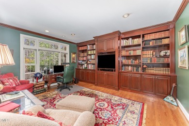 Welcome to a truly exceptional residence, nestled on over an on Governors Club in North Carolina - for sale on GolfHomes.com, golf home, golf lot