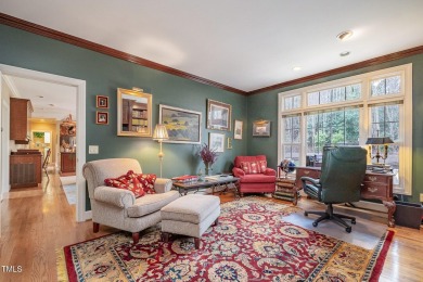 Welcome to a truly exceptional residence, nestled on over an on Governors Club in North Carolina - for sale on GolfHomes.com, golf home, golf lot