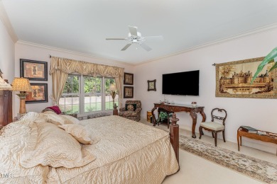 Welcome to a truly exceptional residence, nestled on over an on Governors Club in North Carolina - for sale on GolfHomes.com, golf home, golf lot