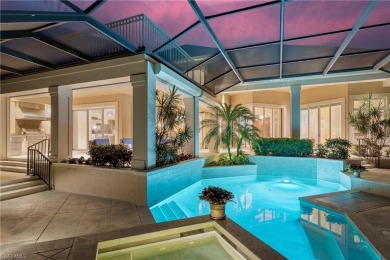 Welcome to this exquisite estate on the 3rd hole of the on Colliers Reserve Country Club in Florida - for sale on GolfHomes.com, golf home, golf lot