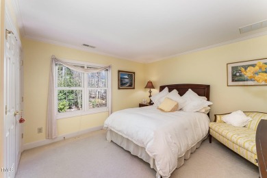 Welcome to a truly exceptional residence, nestled on over an on Governors Club in North Carolina - for sale on GolfHomes.com, golf home, golf lot