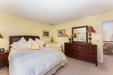 Welcome to a truly exceptional residence, nestled on over an on Governors Club in North Carolina - for sale on GolfHomes.com, golf home, golf lot