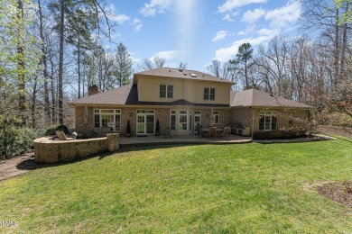 Welcome to a truly exceptional residence, nestled on over an on Governors Club in North Carolina - for sale on GolfHomes.com, golf home, golf lot