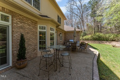 Welcome to a truly exceptional residence, nestled on over an on Governors Club in North Carolina - for sale on GolfHomes.com, golf home, golf lot