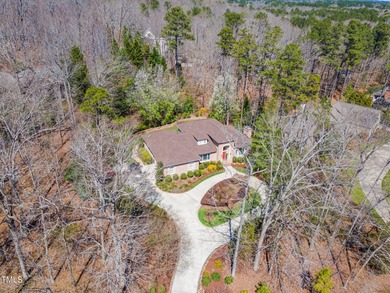 Welcome to a truly exceptional residence, nestled on over an on Governors Club in North Carolina - for sale on GolfHomes.com, golf home, golf lot