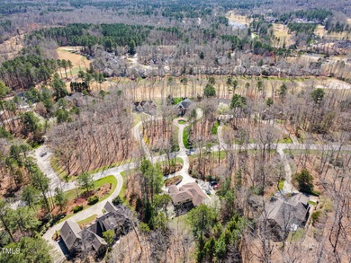 Welcome to a truly exceptional residence, nestled on over an on Governors Club in North Carolina - for sale on GolfHomes.com, golf home, golf lot