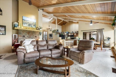 This house welcomes you home from the moment you enter the on Prescott Golf and Country Club in Arizona - for sale on GolfHomes.com, golf home, golf lot