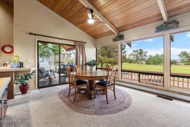 This house welcomes you home from the moment you enter the on Prescott Golf and Country Club in Arizona - for sale on GolfHomes.com, golf home, golf lot