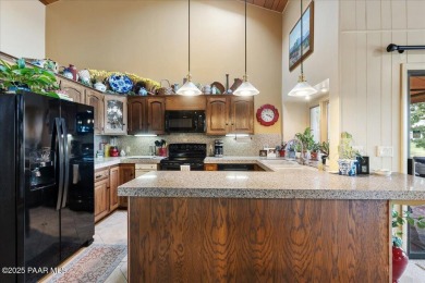 This house welcomes you home from the moment you enter the on Prescott Golf and Country Club in Arizona - for sale on GolfHomes.com, golf home, golf lot