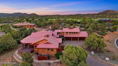 Exceptional custom home in Talking Rock Ranch, just a short on Talking Rock Golf Club in Arizona - for sale on GolfHomes.com, golf home, golf lot