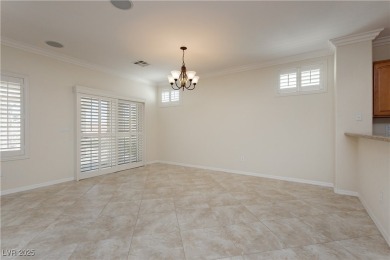 Immaculate Lincoln model with paver driveway, large courtyard on Revere Golf Club in Nevada - for sale on GolfHomes.com, golf home, golf lot