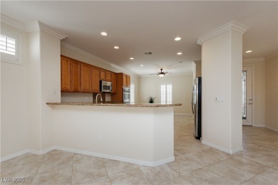 Immaculate Lincoln model with paver driveway, large courtyard on Revere Golf Club in Nevada - for sale on GolfHomes.com, golf home, golf lot