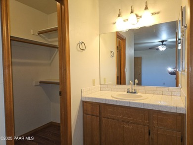 Pocket view of Mingus Mountain & public golf course from the on Prescott Golf and Country Club in Arizona - for sale on GolfHomes.com, golf home, golf lot