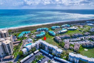 Upgraded top floor unit with ocean, golf course & pond views on Ocean Village Golf Course in Florida - for sale on GolfHomes.com, golf home, golf lot