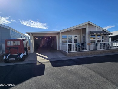 This stunning 2-bedroom, 2-bathroom home comes with all the on Viewpoint Golf Resort in Arizona - for sale on GolfHomes.com, golf home, golf lot
