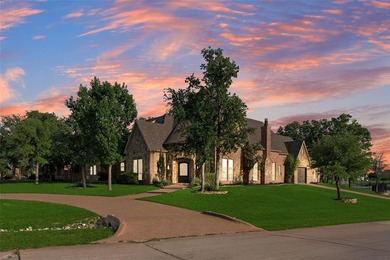 Stunning luxury home on a huge corner lot in the only 24-7 gated on The Golf Club at Resort Eagle Mountain Lake in Texas - for sale on GolfHomes.com, golf home, golf lot