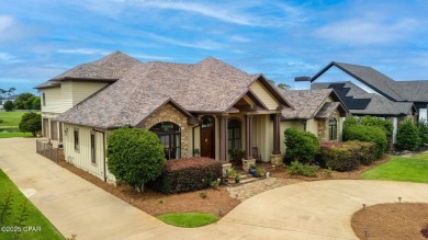 Nestled in a serene setting with views of a pond and golf course on Bay Point Resort Golf Club in Florida - for sale on GolfHomes.com, golf home, golf lot