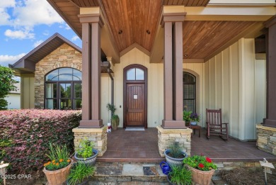 Nestled in a serene setting with views of a pond and golf course on Bay Point Resort Golf Club in Florida - for sale on GolfHomes.com, golf home, golf lot