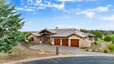 Completed in 2024, this residence enjoys a prime location along on Talking Rock Golf Club in Arizona - for sale on GolfHomes.com, golf home, golf lot