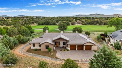 Completed in 2024, this residence enjoys a prime location along on Talking Rock Golf Club in Arizona - for sale on GolfHomes.com, golf home, golf lot