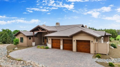 Completed in 2024, this residence enjoys a prime location along on Talking Rock Golf Club in Arizona - for sale on GolfHomes.com, golf home, golf lot
