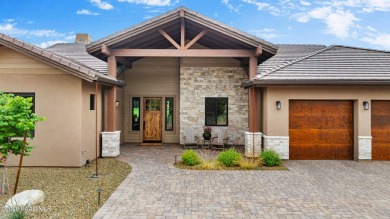 Completed in 2024, this residence enjoys a prime location along on Talking Rock Golf Club in Arizona - for sale on GolfHomes.com, golf home, golf lot