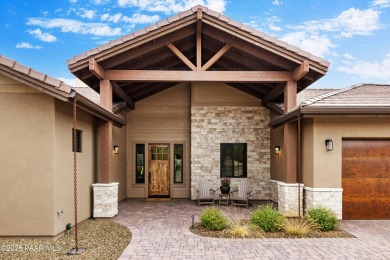 Completed in 2024, this residence enjoys a prime location along on Talking Rock Golf Club in Arizona - for sale on GolfHomes.com, golf home, golf lot