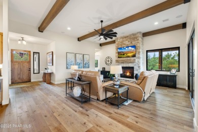 Completed in 2024, this residence enjoys a prime location along on Talking Rock Golf Club in Arizona - for sale on GolfHomes.com, golf home, golf lot