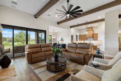 Completed in 2024, this residence enjoys a prime location along on Talking Rock Golf Club in Arizona - for sale on GolfHomes.com, golf home, golf lot