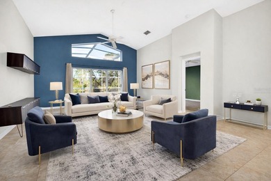 One or more photo(s) has been virtually staged. Tucked into a on Country Club of Mount Dora in Florida - for sale on GolfHomes.com, golf home, golf lot