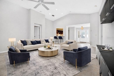 One or more photo(s) has been virtually staged. Tucked into a on Country Club of Mount Dora in Florida - for sale on GolfHomes.com, golf home, golf lot