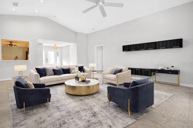 One or more photo(s) has been virtually staged. Tucked into a on Country Club of Mount Dora in Florida - for sale on GolfHomes.com, golf home, golf lot