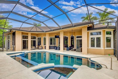 Exceptional estate pool home privately nestled on the 17th hole on Bear Lakes Country Club in Florida - for sale on GolfHomes.com, golf home, golf lot