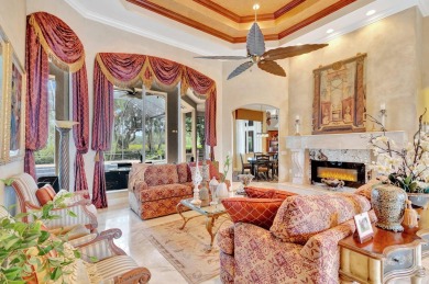 Exceptional estate pool home privately nestled on the 17th hole on Bear Lakes Country Club in Florida - for sale on GolfHomes.com, golf home, golf lot