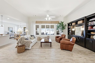 Perfectly situated on the tee box of the fourth hole of the West on Wildhorse Golf Club of Robson Ranch in Texas - for sale on GolfHomes.com, golf home, golf lot