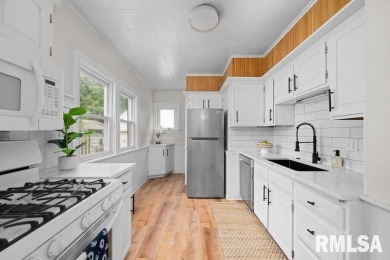 Welcome to this beautifully updated 3-bedroom, 1-bath home on Saukie Municipal Golf Course in Illinois - for sale on GolfHomes.com, golf home, golf lot