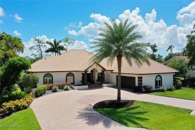 This delightful 3-bedroom, 3-bath home with a spectacular den on Fiddlesticks Country Club in Florida - for sale on GolfHomes.com, golf home, golf lot