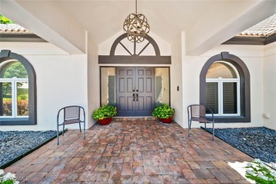 This delightful 3-bedroom, 3-bath home with a spectacular den on Fiddlesticks Country Club in Florida - for sale on GolfHomes.com, golf home, golf lot