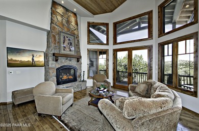 Located on a cul-de-sac, this stunning mountain luxury custom on Talking Rock Golf Club in Arizona - for sale on GolfHomes.com, golf home, golf lot