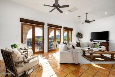 Golf Membership Available! Charming European estate perched high on Desert Mountain Golf Club - Renegade Course in Arizona - for sale on GolfHomes.com, golf home, golf lot