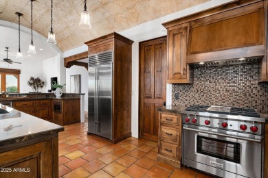 Golf Membership Available! Charming European estate perched high on Desert Mountain Golf Club - Renegade Course in Arizona - for sale on GolfHomes.com, golf home, golf lot