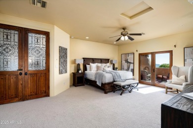 Golf Membership Available! Charming European estate perched high on Desert Mountain Golf Club - Renegade Course in Arizona - for sale on GolfHomes.com, golf home, golf lot