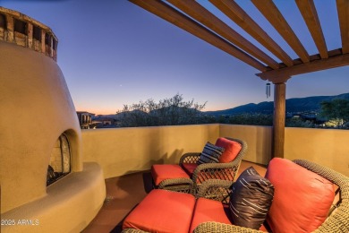 Golf Membership Available! Charming European estate perched high on Desert Mountain Golf Club - Renegade Course in Arizona - for sale on GolfHomes.com, golf home, golf lot