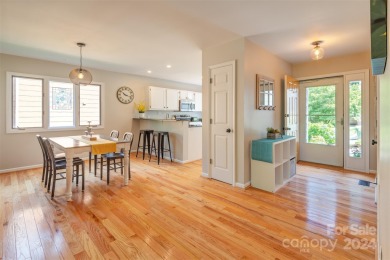 Enjoy privacy and quiet in this conveniently located stand-alone on Country Club of Asheville in North Carolina - for sale on GolfHomes.com, golf home, golf lot