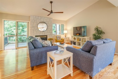 Enjoy privacy and quiet in this conveniently located stand-alone on Country Club of Asheville in North Carolina - for sale on GolfHomes.com, golf home, golf lot