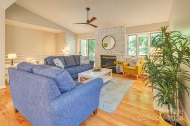 Enjoy privacy and quiet in this conveniently located stand-alone on Country Club of Asheville in North Carolina - for sale on GolfHomes.com, golf home, golf lot