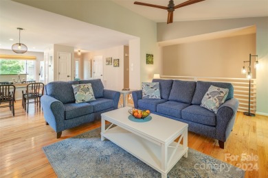 Enjoy privacy and quiet in this conveniently located stand-alone on Country Club of Asheville in North Carolina - for sale on GolfHomes.com, golf home, golf lot